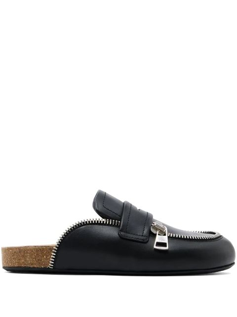 JW Anderson leather mules - Black - zdjęcie produktu nr 1