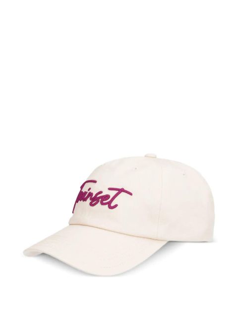 TWINSET logo-embroidered baseball cap - Neutrals - zdjęcie produktu nr 1