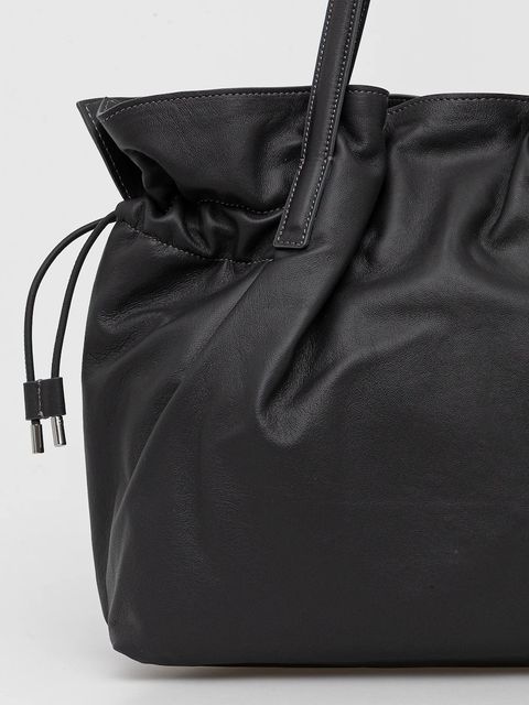 Marella torebka skórzana kolor szary 2523519047200 - zdjęcie produktu nr 2