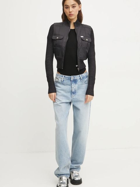 Karl Lagerfeld Jeans body damskie kolor czarny lekki A1W18024 - zdjęcie produktu nr 2