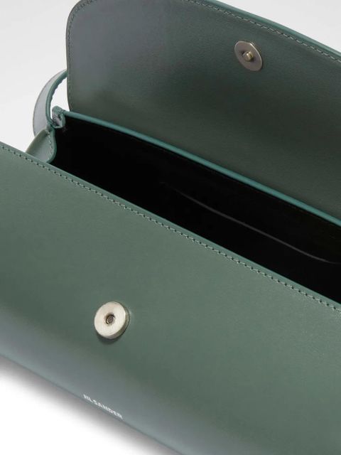 Jil Sander small Cannolo Iconic Line shoulder bag - Green