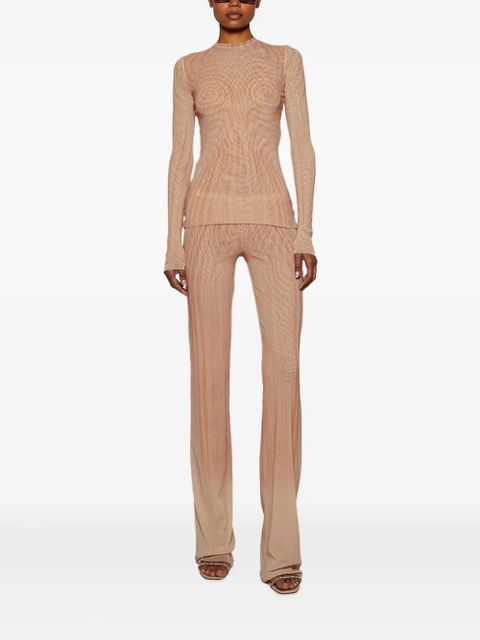 Jean Paul Gaultier spiral-print top - Neutrals - zdjęcie produktu nr 2