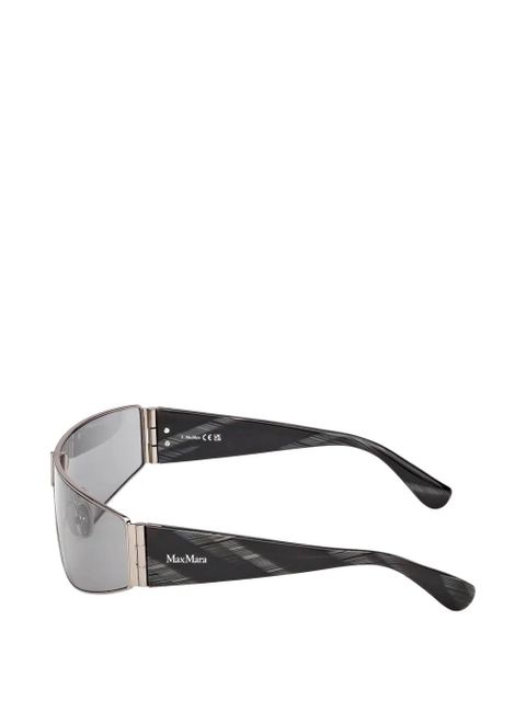 Max Mara Eyewear mask-shape sunglasses - Silver