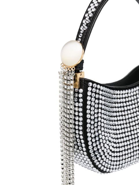 Magda Butrym crystal-embellished shoulder-bag - Black - zdjęcie produktu nr 2