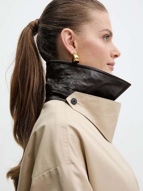 MAX&Co. trencz kolor beżowy 2526026013200