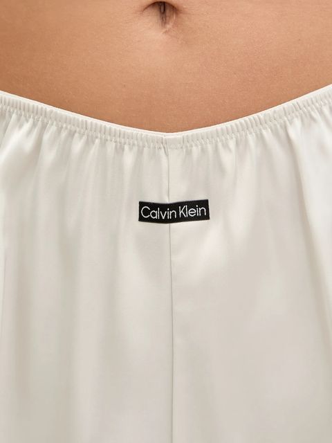 Calvin Klein Underwear damskie kolor beżowy satynowa LV00QF8395