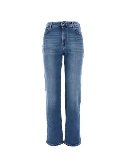 Weekend Max Mara cotton straight-leg jeans - Blue - zdjęcie produktu nr 1