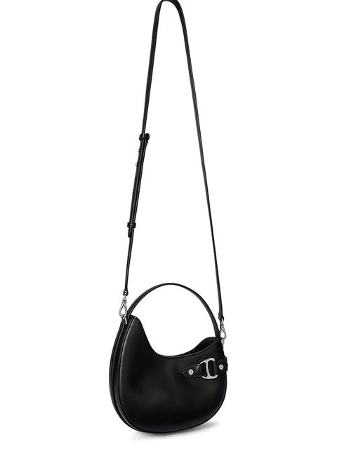 Lauren Ralph Lauren torebka skórzana kolor czarny 431980159