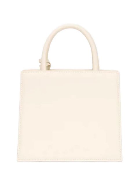 MC2 Saint Barth mini leather tote bag - Neutrals