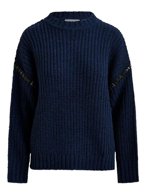 Essentiel Antwerp Indsay crew-neck sweater - Blue - zdjęcie produktu nr 1