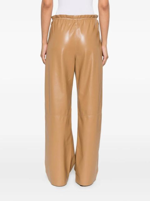 Nanushka Geb elastic-waist trousers - Neutrals