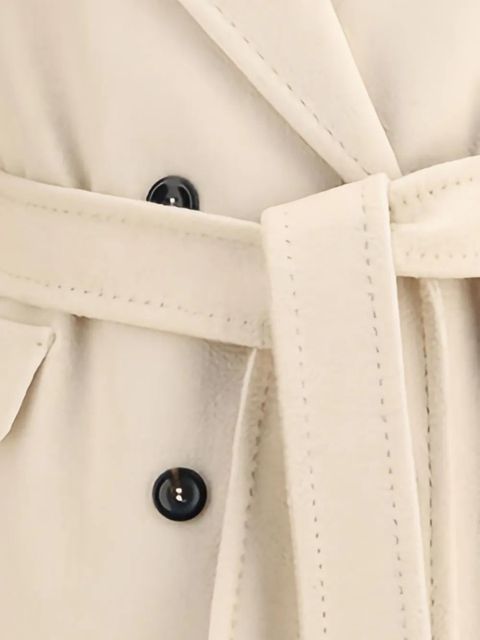 Max Mara Panteon button-fastening coat - Neutrals