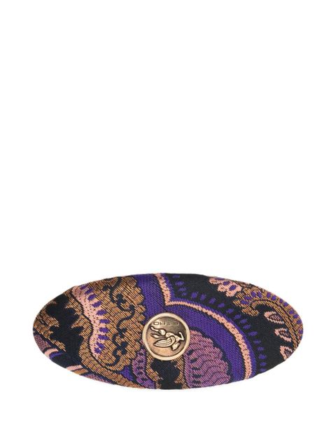 ETRO paisley logo hair accessory - Black - zdjęcie produktu nr 1