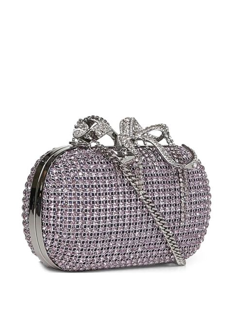 Self-Portrait Chainmail clutch bag - Purple - zdjęcie produktu nr 1