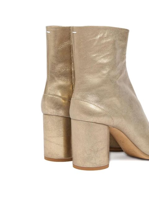 Maison Margiela Tabi block-heel ankle boots - Gold
