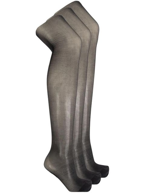 Dolce & Gabbana stretch-design tights (pack of three) - Black - zdjęcie produktu nr 1