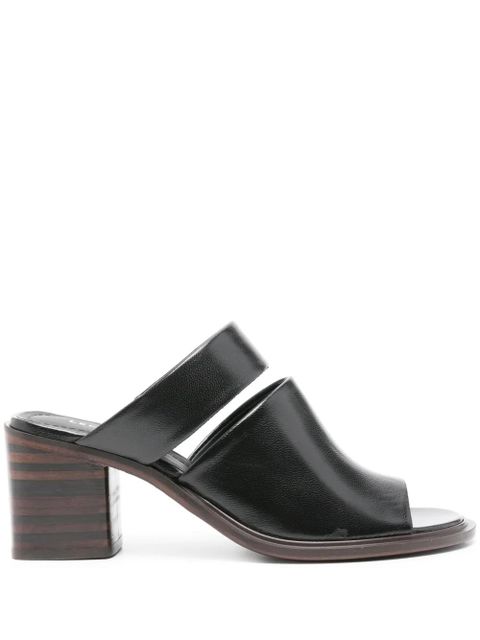 LEMAIRE 55mm leather mules - Black - zdjęcie produktu nr 1