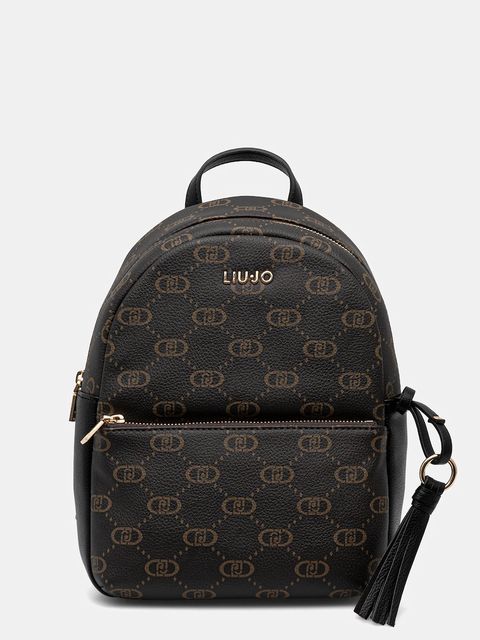 Liu Jo plecak damski kolor brązowy mały wzorzysty AF5186.E0053 - zdjęcie produktu nr 1