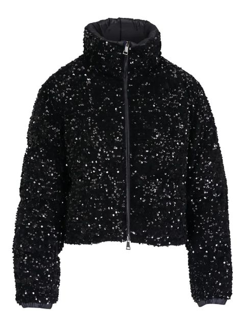 Moncler Louvi sequin-embellished jacket - Black - zdjęcie produktu nr 1
