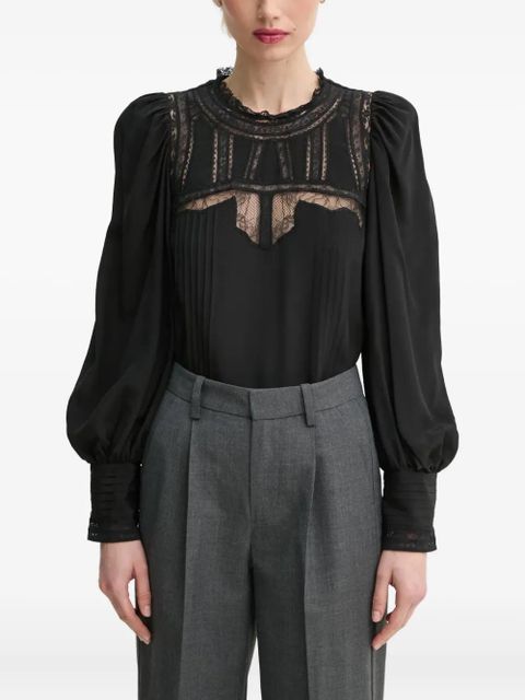 Zadig&Voltaire Thena silk blouse - Black - zdjęcie produktu nr 1