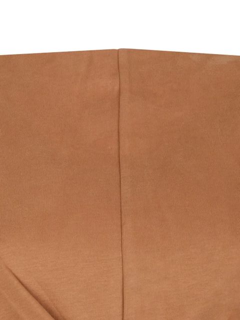 ISABEL MARANT draped cotton top - Neutrals