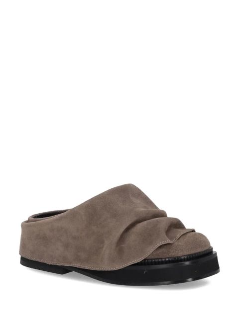 The Attico Mini Robin mules - Brown