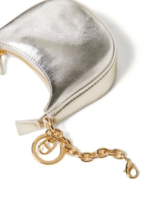 TWINSET metallic chain wallet - Silver - zdjęcie produktu nr 2