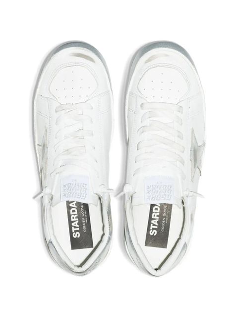 Golden Goose metallic-effect sneakers - White - zdjęcie produktu nr 2