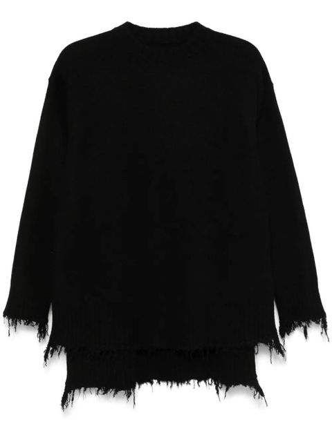 Jil Sander crew-neck sweater - Black - zdjęcie produktu nr 1