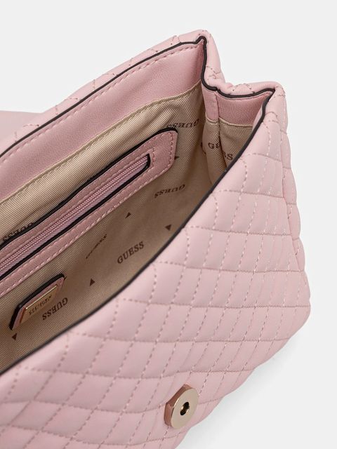 Guess torebka EVERLEE kolor różowy HWEG86 79210