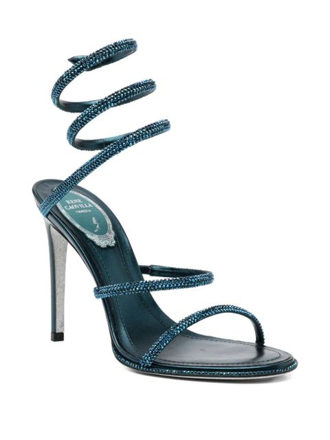René Caovilla 105mm Cleo sandals - Blue - zdjęcie produktu nr 2