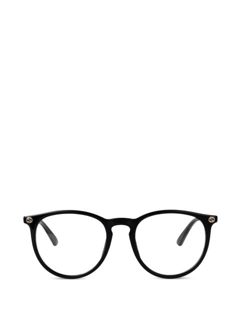 Gucci Interlocking G-appliqué glasses - Black - zdjęcie produktu nr 1