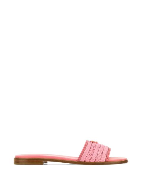 Prada ruched sandals - Pink - zdjęcie produktu nr 1