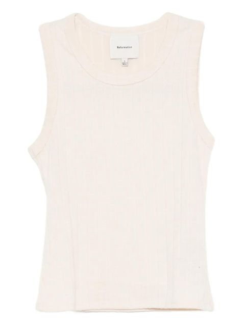 Reformation Kester top - Neutrals - zdjęcie produktu nr 1