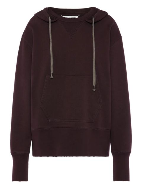 Maison Margiela cotton hoodie - Brown - zdjęcie produktu nr 1