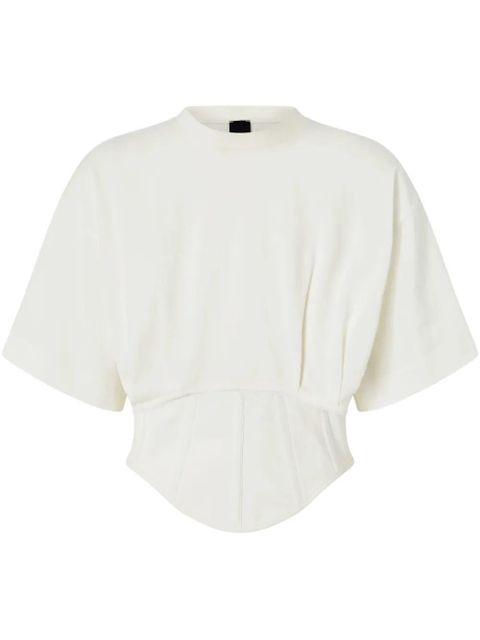 PINKO cotton T-shirt - White - zdjęcie produktu nr 1