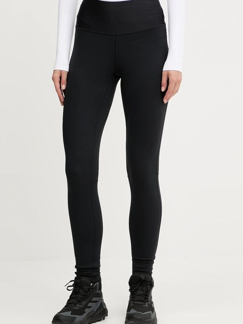 Haglöfs legginsy sportowe Rosson damskie kolor czarny gładkie 607785 - zdjęcie produktu nr 1