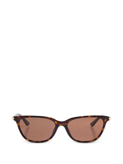 Alexander McQueen tortoiseshell cat-eye sunglasses - Brown - zdjęcie produktu nr 1