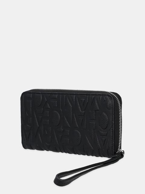 Armani Exchange portfel damski kolor czarny XW001606 AF15774 - zdjęcie produktu nr 2