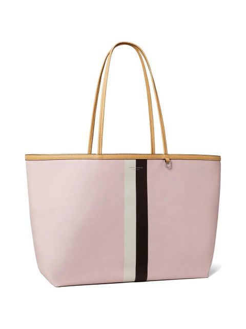 Tory Burch Racer striped-detail logo-print tote bag - Pink - zdjęcie produktu nr 2