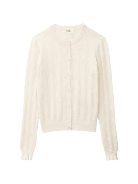 Ba&Sh Viviana ruffled cardigan - Neutrals - zdjęcie produktu nr 1