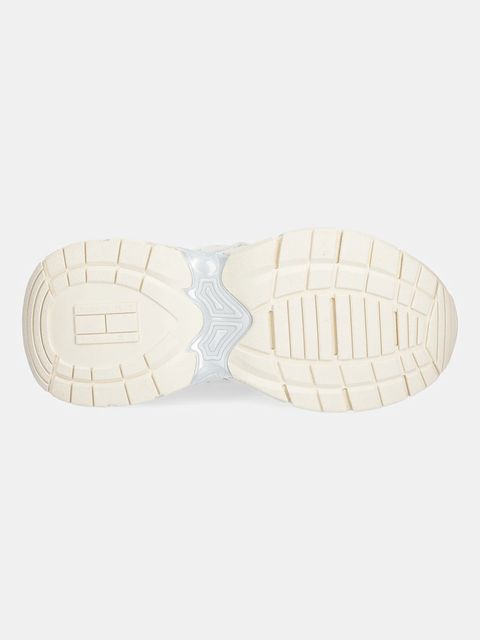 Tommy Jeans sneakersy skórzane ARCHIVE '95 damskie kolor beżowy EN0EN02865