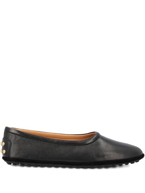 Tod's studded-detail ballet flats - Black - zdjęcie produktu nr 1