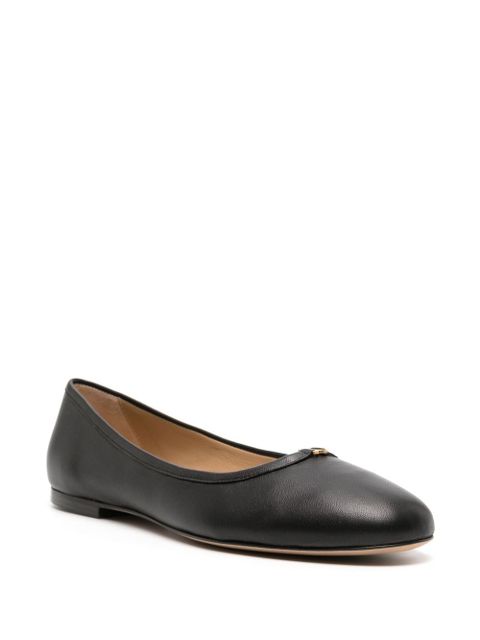 Chloé Marcie leather ballerina shoes - Black - zdjęcie produktu nr 2