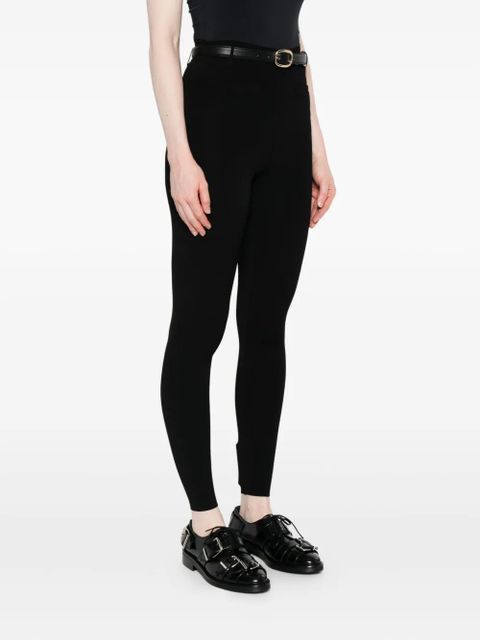 Self-Portrait belted knit trousers - Black - zdjęcie produktu nr 2