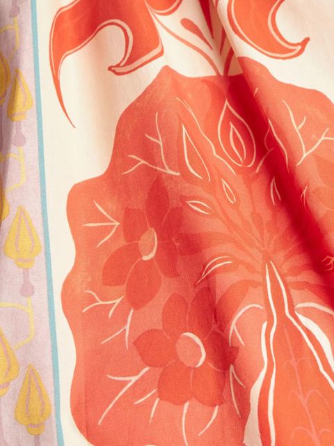 ETRO printed mini dress - Yellow