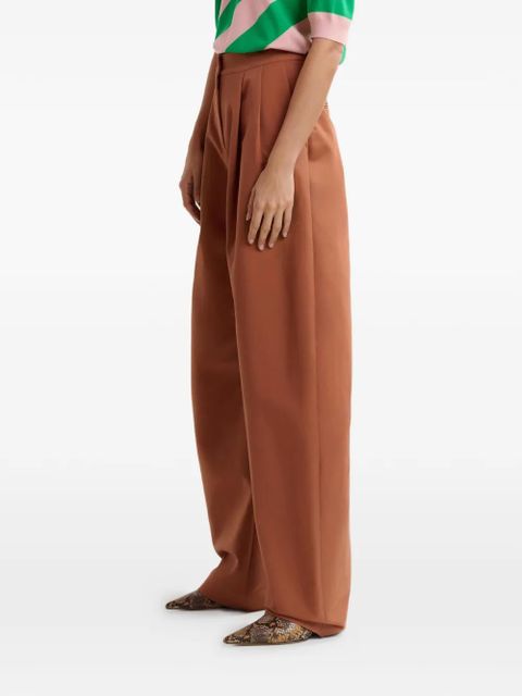 Essentiel Antwerp pleated trousers - Brown