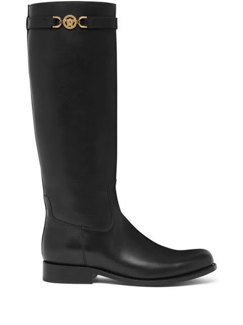 Versace Medusa '95 knee-high boots - Black - zdjęcie produktu nr 1