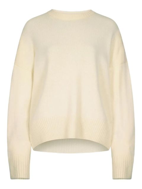 LouLou de Saison ANTON drop shoulder ribbed sweater - Neutrals - zdjęcie produktu nr 1
