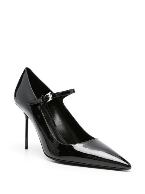 Paris Texas 90mm leather heeled pumps - Black - zdjęcie produktu nr 2